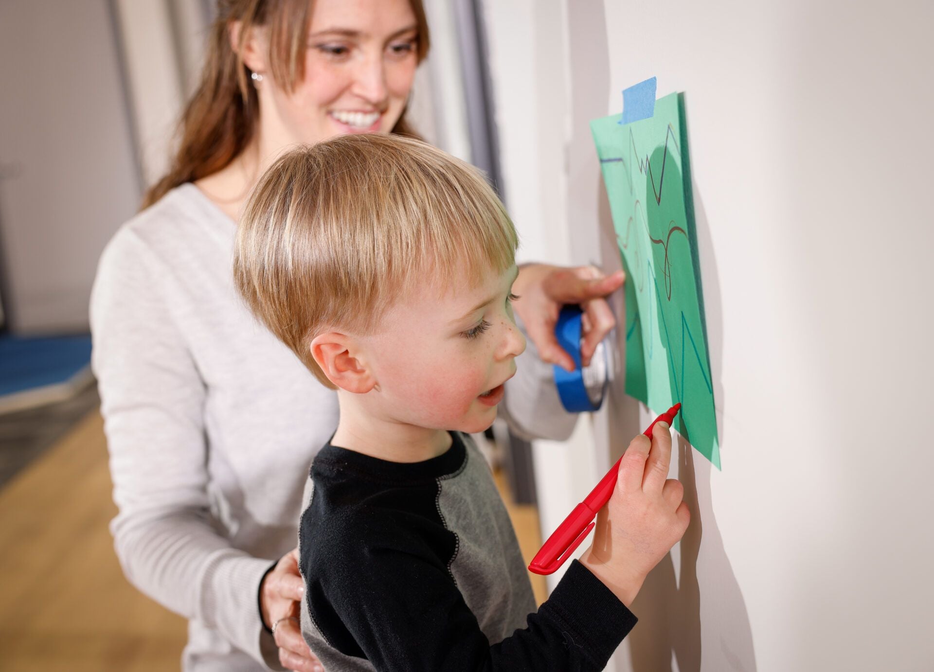 Drawing vertical surface