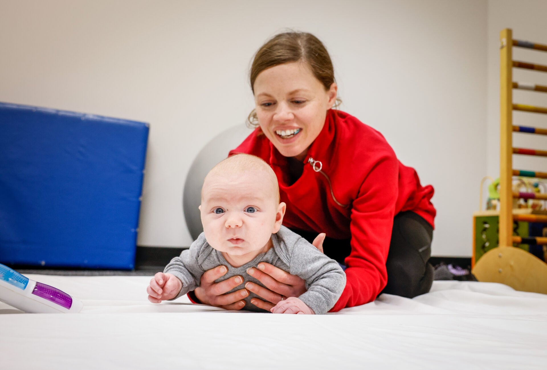 Tummy time
baby